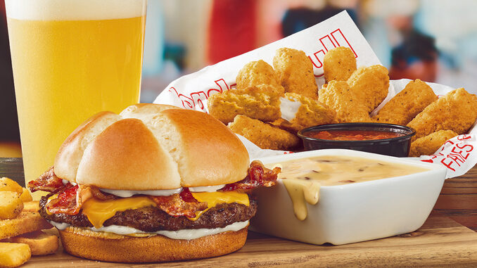 Red Robin Adds New Cheesy Bacon Fondue Burger As Part Of New Cheese Lovers Lineup