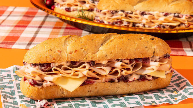 7-Eleven's New Thanksgiving Turkey Sub Comes With A New Stuffing-Flavored Roll
