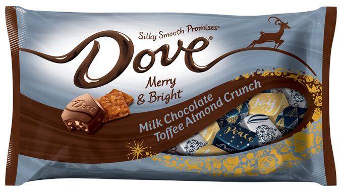 Dove Chocolate Introduces New Chocolate Toffee Almond Crunch Promises