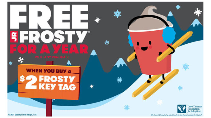 Frosty Key Tags Are Back At Wendy’s Starting Today