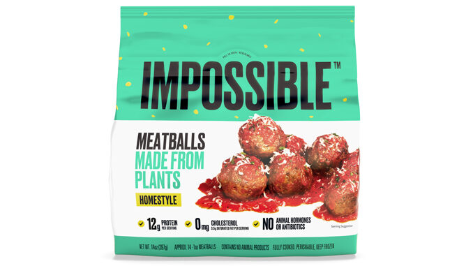 New Impossible Meatballs Made From Plants Debut At Walmart