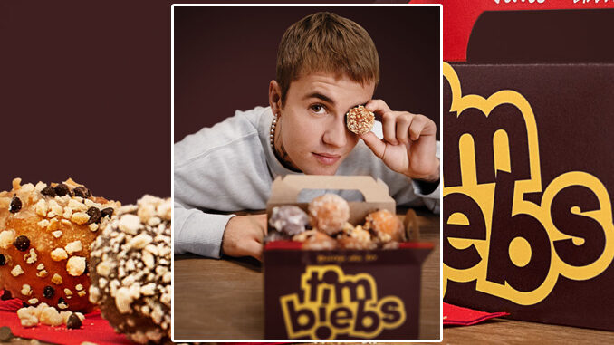 Tim Hortons Partners With Justin Bieber For The Launch Of New Timbiebs Timbits