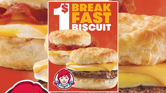 Wendy’s Offers $1 Breakfast Biscuit Deal Through November 30, 2021