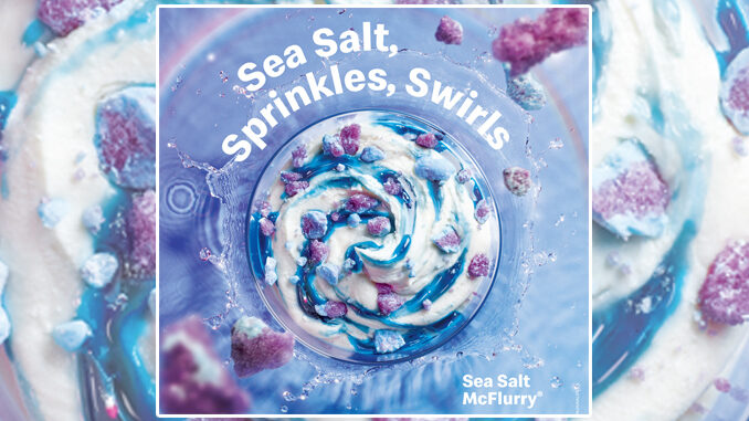 McDonald’s Whips Up New Sea Salt McFlurry In Singapore