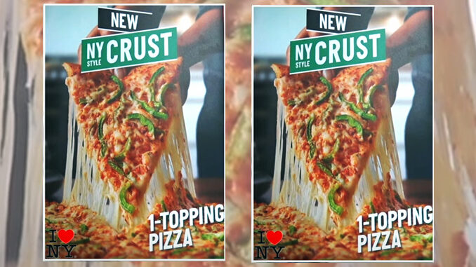 Papa John’s Set To Launch New NY Style Crust Pizza Nationwide This Month