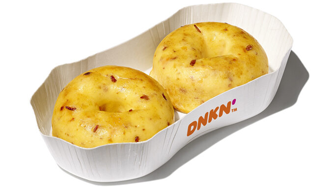 Dunkin’ Introduces New Omelet Bites, Chive & Onion Stuffed Bagel Minis, And Stroopwafel Donut