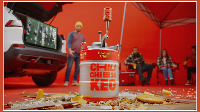 Hormel Is Giving Away A 15 Gallon Chili Cheese Keg Just In Time For Super Bowl Sunday