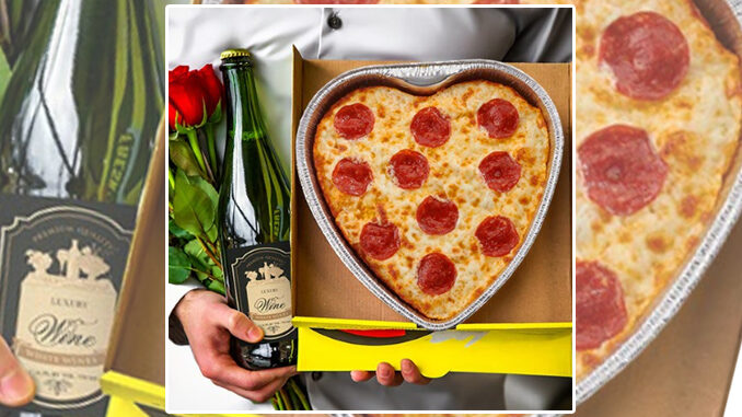 Hungry Howie’s Heart-Shaped Pizza Returns On February 12, 2022