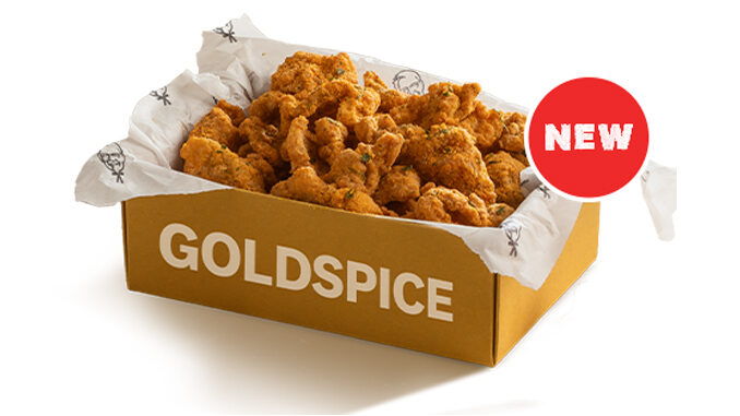 KFC Introduces New Goldspice Chicken Skin In Singapore