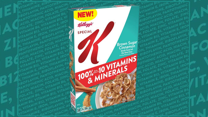 Kellogg’s Introduces New Special K Brown Sugar Cinnamon Cereal