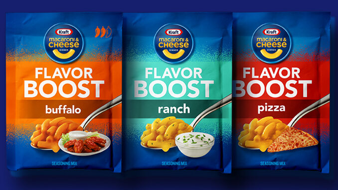New Kraft Mac & Cheese Flavor Boosts Now Available Nationwide