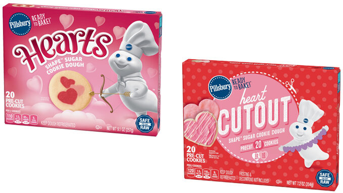 Pillsbury Welcomes Back Ready-To-Bake Cookie Doughs For Valentine’s Day 2022
