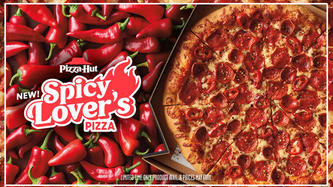 Pizza Hut Introduces New Spicy Lover's Pizza In 3 Varieties