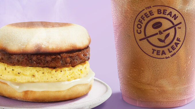 The Coffee Bean & Tea Leaf Introduces New Beyond Breakfast Sausage Sandwich, New Lightened Vanilla Latte And More