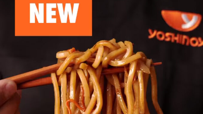 Yoshinoya Adds New Japanese Udon Noodles