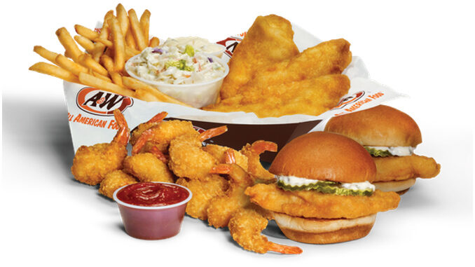 A&W Welcomes Back Cod Sliders And Pub Style Baskets
