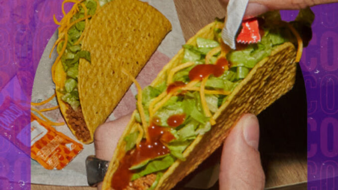 Buy One Crunchy Taco In The Taco Bell App, Get One Free Every Tuesday Through March 29, 2022