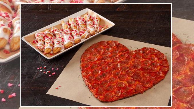 Heart-Shaped Pizzas And New Valentine’s Twists Arrive At Donatos Starting February 7, 2022