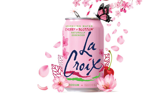 LaCroix Adds New Cherry Blossom Sparkling Water Flavor