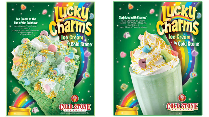Lucky Charms Ice Cream Returns To Cold Stone Creamery For A Limited Time