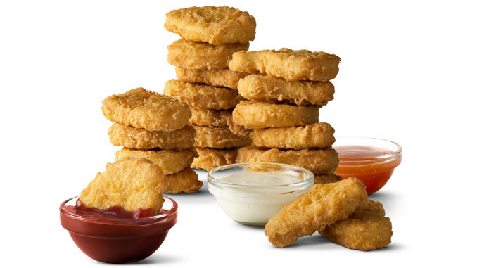 McDonald’s Offers Free 20-Piece Chicken McNuggets Via DoorDash Through February 13, 2022