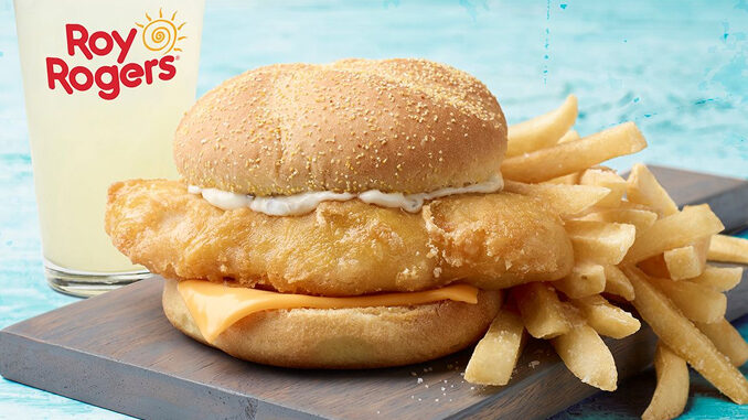 Roy Rogers Brings Back Beer Battered Cod Sandwich And Mint Chip Shake