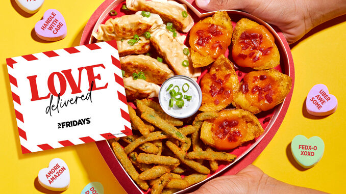 TGI Fridays Offers All Delivery Drivers Free Appetizers On February 10, 2022