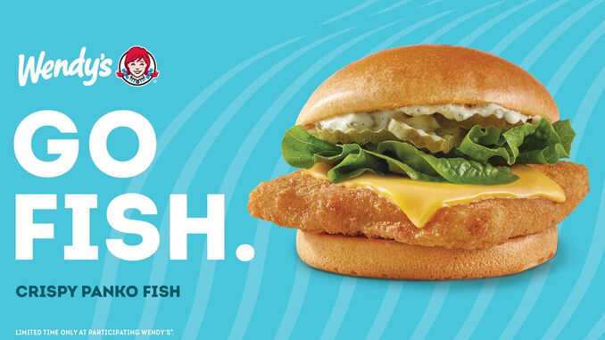 Wendy’s Welcomes Back Crispy Panko Fish Sandwich For 2022 Seafood Season