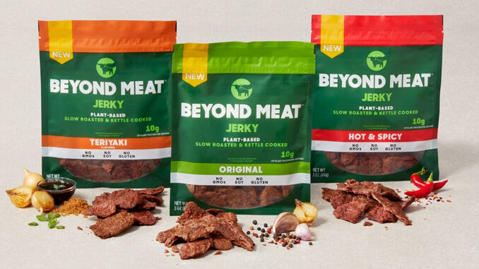 Beyond Meat Introduces New Beyond Meat Jerky