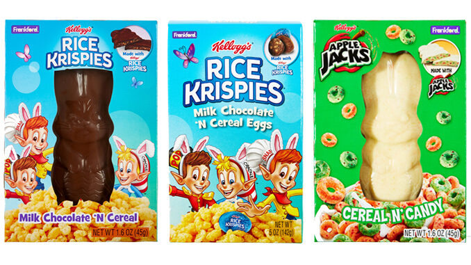 Frankford Candy Introduces New Easter Rice Krispies And Apple Jacks Treats