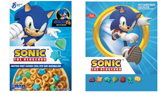 General Mills Launches New Sonic The Hedgehog Cereal And Fruit Snacks
