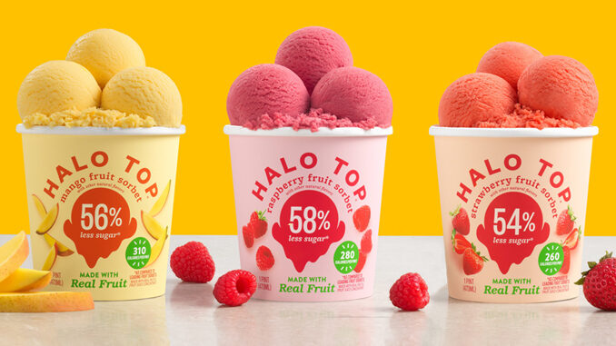 Halo Top Reveals New Fruit Sorbet Pints