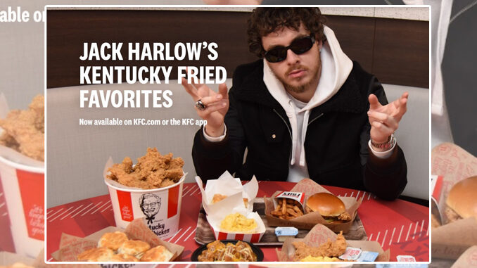 KFC Introduces New Jack Harlow’s Kentucky Fried Favorites Starting March 24, 2022