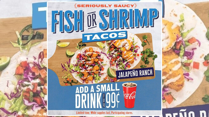 Taco Bueno Brings Back Fish And Shrimp Tacos For 2022 Seafood Season