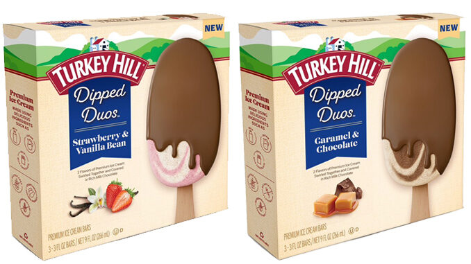 Turkey Hill Launches New Dipped Duos Ice Cream Bars