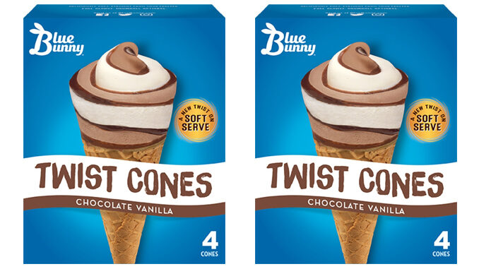 Blue Bunny Introduces New Twist Cones