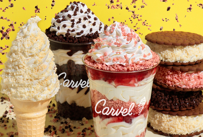 Carvel Treats with Crunchies