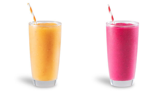 Dragon Fruit Smoothie And Starfruit Smoothie Return To Tropical Smoothie Cafe