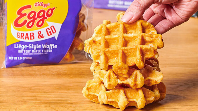 Eggo Introduces New Grab & Go Liege-Style Waffles – No Toaster Required
