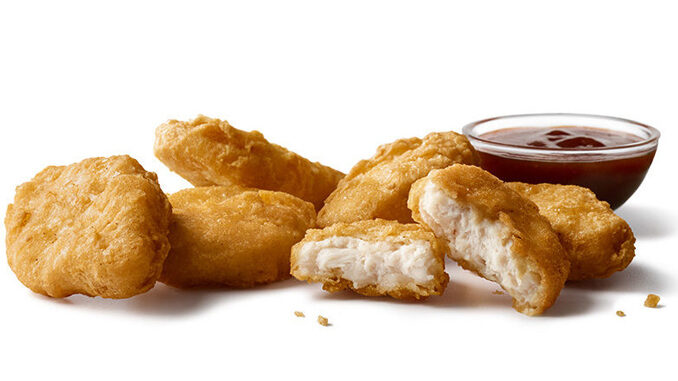 Get A Six-Piece Order Of Chicken McNuggets For $1 In The McDonald's App On April 27, 2022