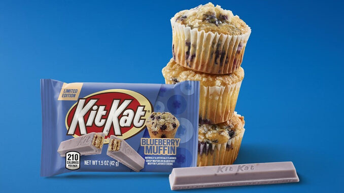 Kit Kat Debuts New Blueberry Muffin Flavor