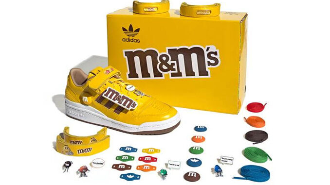 M&M's And Adidas Team Up For New Sneaker Drop