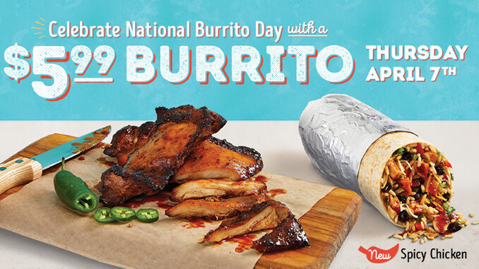 Moe’s Offers $5.99 Burrito Or Bowl Deal For Rewards Members On April 7, 2022