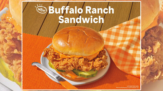 Popeyes Introduces New Buffalo Ranch Chicken Sandwich
