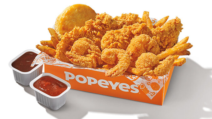 Popeyes Welcomes Back Surf & Turf Combo And Dinner
