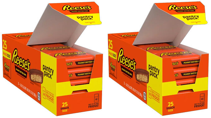 Reese’s Releases New Pantry Pack Filled With 25 Snack-Sized Peanut Butter Cups