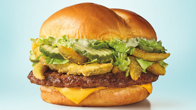 Sonic Introduces New Big Dill Cheeseburger And New Pickle Fries