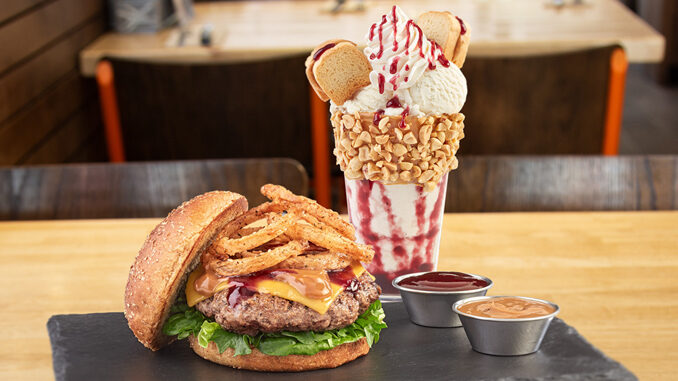 The Counter Introduces New PB&J Burger And Ultimate PB&J Shake