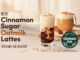 Tim Hortons Debuts New Cinnamon Sugar Oatmilk Lattes Made With Non-Dairy Chobani Oatmilk