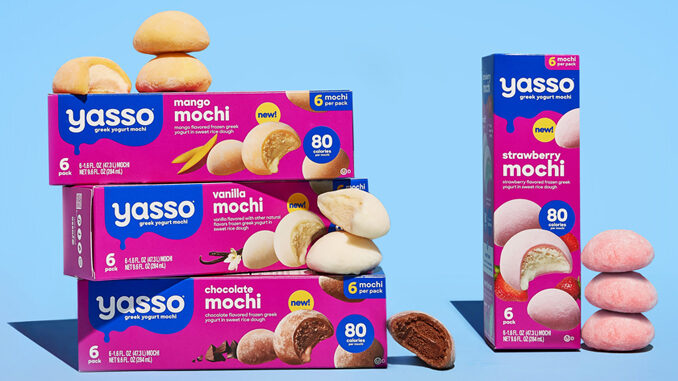 Yasso Launches New Frozen Greek Yogurt Mochi